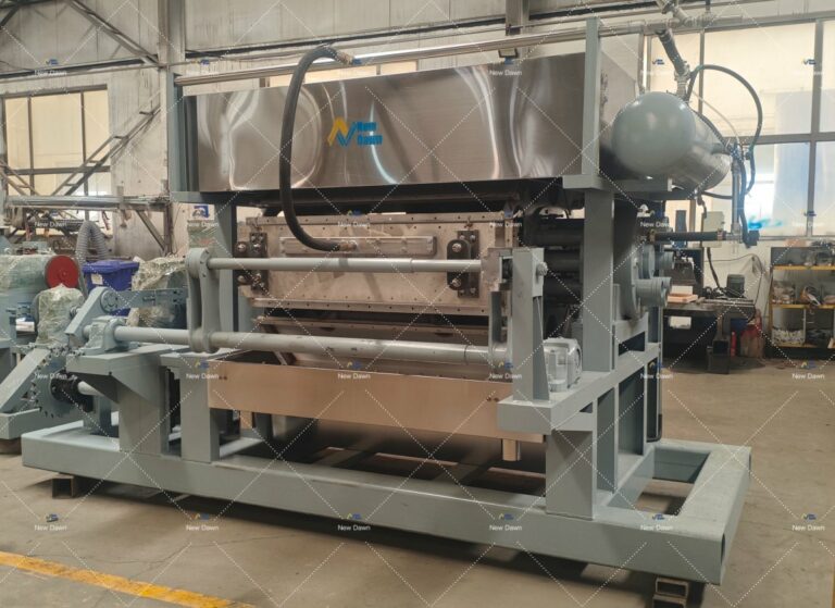 Egg Tray Production Line With Multilayer Metal Dryer